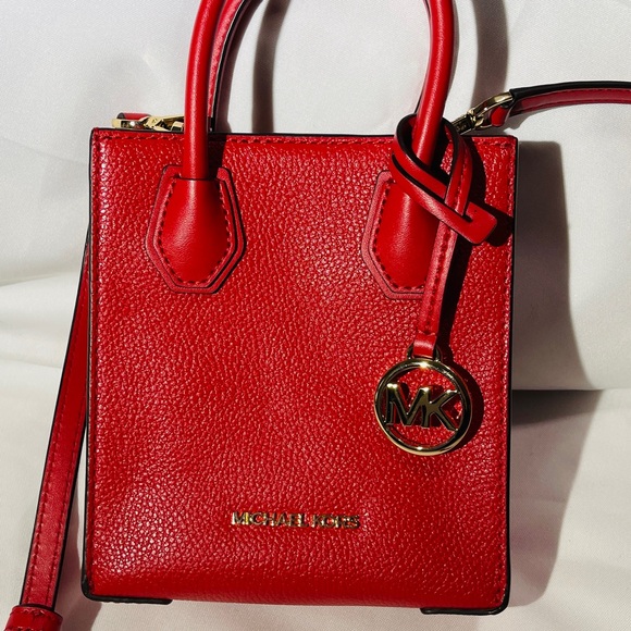Michael Kors Scarlet Mini Bag with Gold Accents - Picture 1 of 6